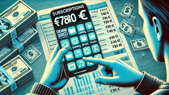 Les Français dépensent 780 € par an en abonnements Les Français dépensent 780 € par an en abonnements