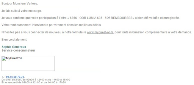 Avec Lumia et "My Quest'on" de High Co data dans l'enfer de l'ODR Avec Lumia et "My Quest'on" de High Co data dans l'enfer de l'ODR