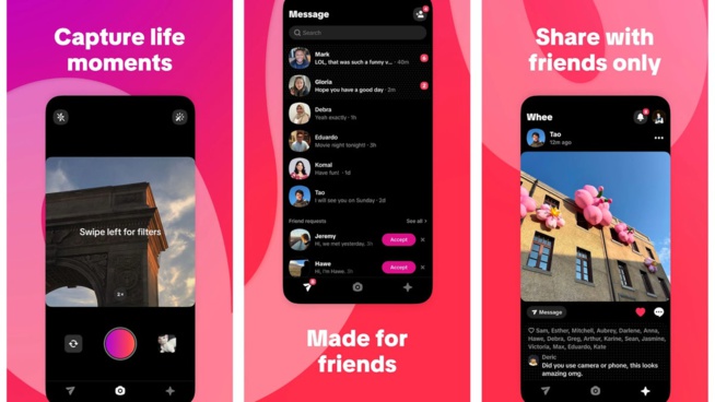 Whee: Nouvelle application de TikTok inspiré d'instagram