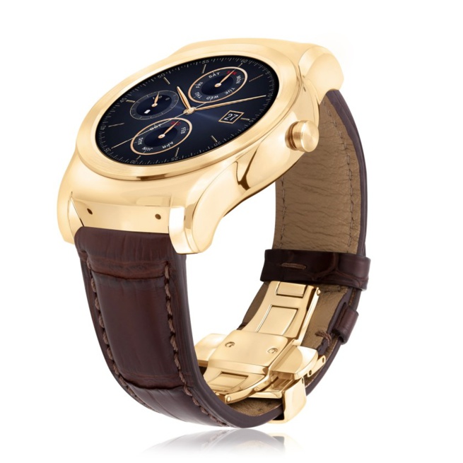 LG lance en édition limitée la « LG Watch Urbane Luxe » en or 23 carats