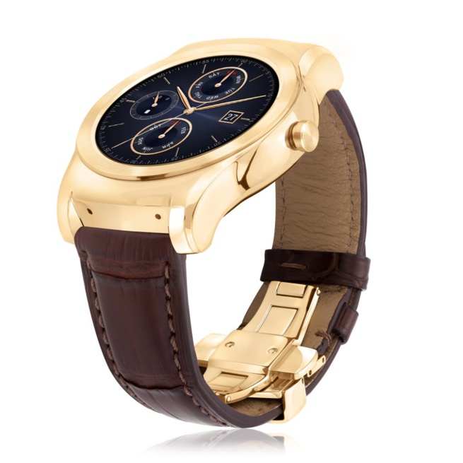 LG lance en édition limitée la « LG Watch Urbane Luxe » en or 23 carats LG lance en édition limitée la « LG Watch Urbane Luxe » en or 23 carats