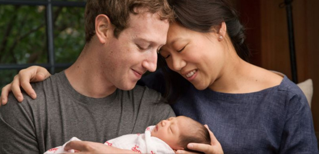 Mark Zuckerberg est maintenant papa Mark Zuckerberg est maintenant papa