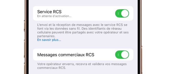 Orange Active le RCS sur iOS 18.4 Orange Active le RCS sur iOS 18.4