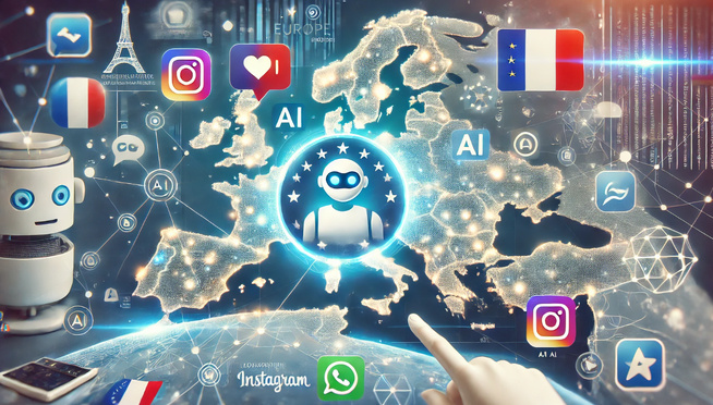 Meta AI débarque bientôt en Europe via WhatsApp Meta AI débarque bientôt en Europe via WhatsApp