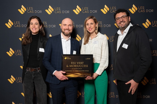 Mobsuccess remporte le Mobile d’Or "Plateforme de communication locale" pour son client Feu Vert Mobsuccess remporte le Mobile d’Or "Plateforme de communication locale" pour son client Feu Vert
