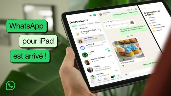WhatsApp arrive enfin sur iPad : une expérience fluide et synchronisée