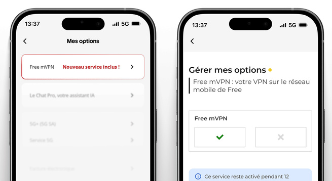 mVPN : Free Lance un VPN Intégré et Gratuit pour ses Abonnés Mobiles, une Première Mondiale