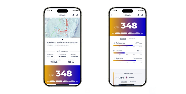 Rossignol met de l'IA dans son application pour skieurs