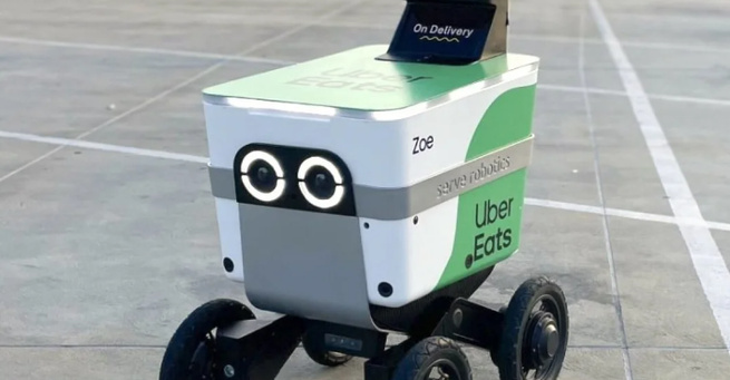 Uber Eats déploie des robots livreurs autonomes en Europe