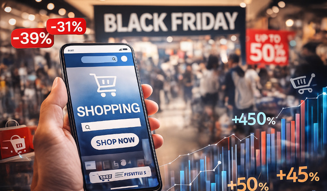 Black Friday 2025 : plus d’installations d’apps mais moins de conversions Black Friday 2025 : plus d’installations d’apps mais moins de conversions