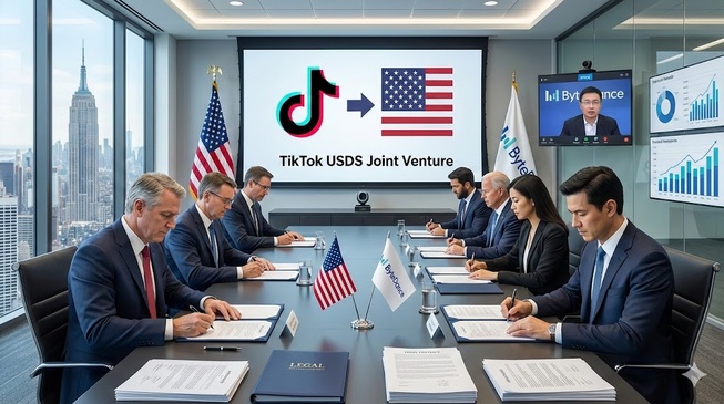 Des investisseurs signent des accords pour prendre le contrôle de TikTok aux États-Unis Des investisseurs signent des accords pour prendre le contrôle de TikTok aux États-Unis