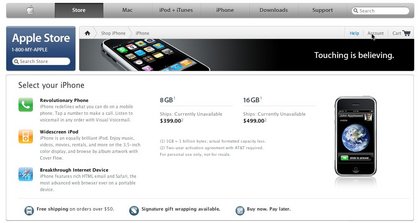 Apple suspend la commercialisation de l'iPhone 2G