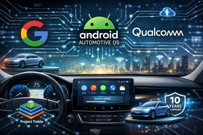 Google et Qualcomm renforcent Android Automotive OS pour accélérer les mises à jour logicielles des voitures connectées