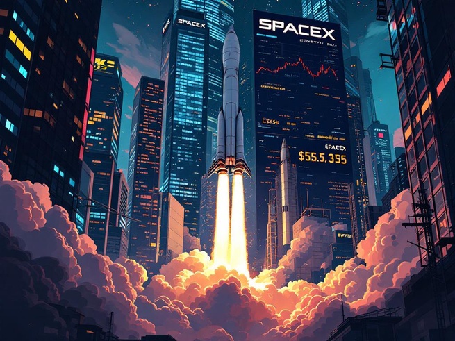 ​SpaceX envisage une introduction en Bourse historique à 1 500 milliards de dollars