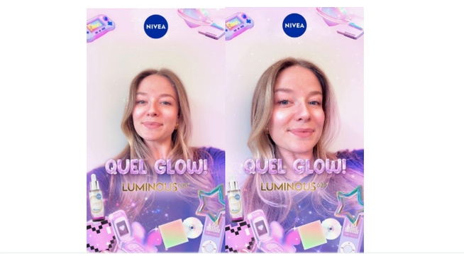 NIVEA Luminous630 Skin Glow : une campagne Snapchat immersive pour séduire la Gen Z NIVEA Luminous630 Skin Glow : une campagne Snapchat immersive pour séduire la Gen Z