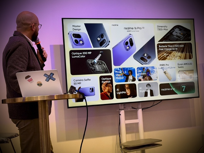 Le nouveau realme 16 Pro+ mise sur la photo pour s’imposer en milieu de gamme