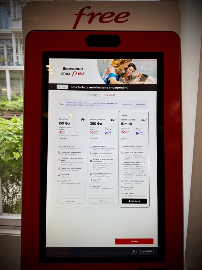 Free Max : un nouveau forfait avec 5G illimitée en France et à l’étranger (même sans Freebox) Free Max : un nouveau forfait avec 5G illimitée en France et à l’étranger (même sans Freebox)