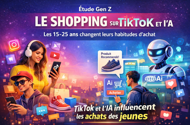 Étude Gen Z : TikTok supplante Google et l’IA s’impose dans le parcours d’achat des 15-25 ans Étude Gen Z : TikTok supplante Google et l’IA s’impose dans le parcours d’achat des 15-25 ans