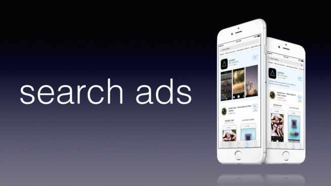 Abonnements et Search Ads pour le nouvel App Store d'Apple