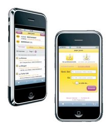 Les PagesJaunes disponibles sur l'iPhone