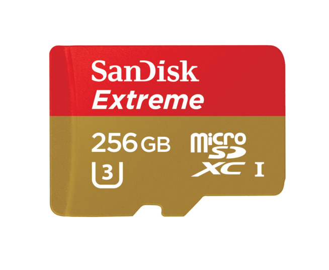 SanDisk annonce une nouvelle carte microSD ultra-rapide de 256Go SanDisk annonce une nouvelle carte microSD ultra-rapide de 256Go