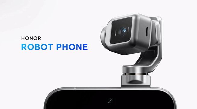 Honor dévoile son Robot Phone, un smartphone doté d’une caméra motorisée intelligente