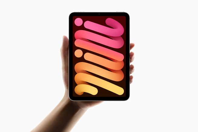 Illustration. iPad mini actuel, annoncé le 15 octobre 2024. Visuel Apple. Ce n’est pas le modèle attendu.