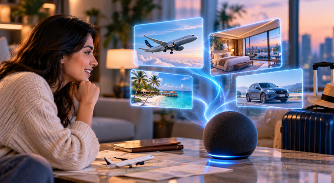 eDreams ODIGEO s’associe à Amazon Alexa+ pour réserver des voyages directement par commande vocale eDreams ODIGEO s’associe à Amazon Alexa+ pour réserver des voyages directement par commande vocale