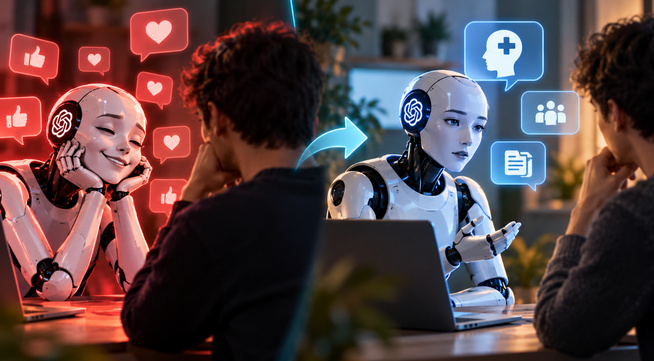 ChatGPT veut en finir avec les réponses trop flatteuses : OpenAI renforce ses modèles après les dérives de GPT-4o