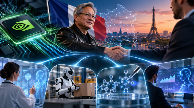 Nvidia investit dans quatre pépites françaises de l’IA, dont Doctolib