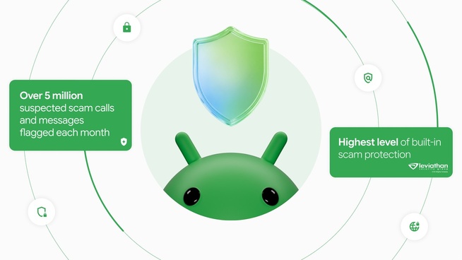 Google déploie de nouvelles protections contre les arnaques sur Android. © Google