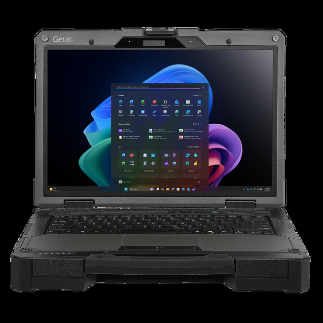 Les ordinateurs portables durcis Getac B360X et B360X Pro. © Getac