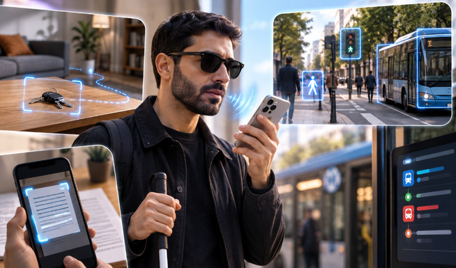 Lumyeye Pro enrichit son application pour faciliter le quotidien des personnes malvoyantes et aveugles Lumyeye Pro enrichit son application pour faciliter le quotidien des personnes malvoyantes et aveugles