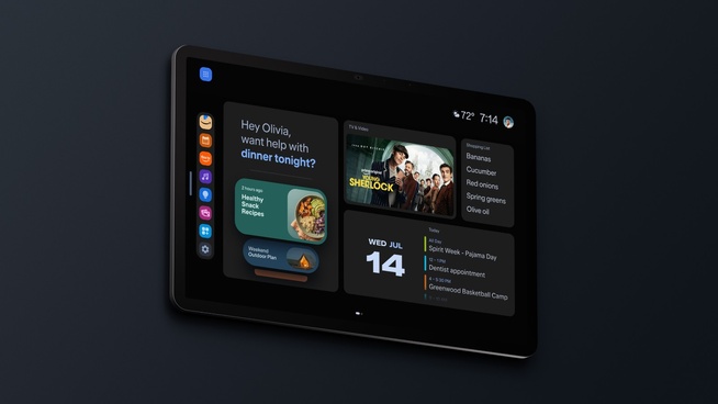 Echo Show 16, smart display Amazon avec Fire TV intégré. © Amazon