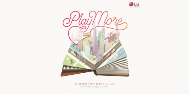 LG va dévoiler son nouveau V20 le 6 septembre à San Francisco