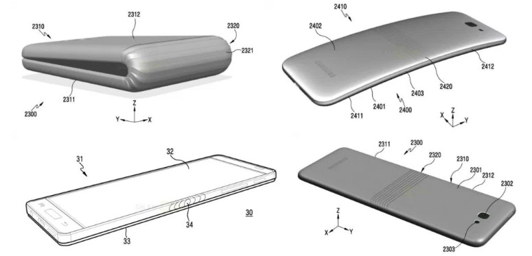 De nouveaux rendus nous donnent un aperçu du smartphone pliable de Samsung