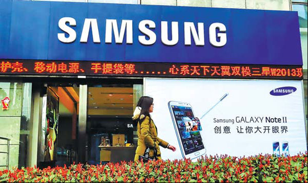 Les ventes de smartphones de Samsung ont chuté de 60% en Chine