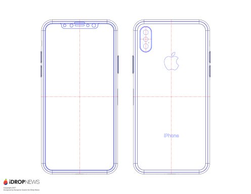 La dernière fuite de l'iPhone 8 nous donne les détails de ses dimensions