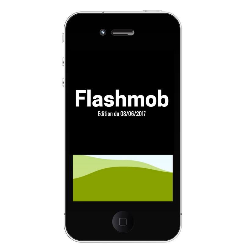 📲 Flahsmob, édition du 08/06/2017