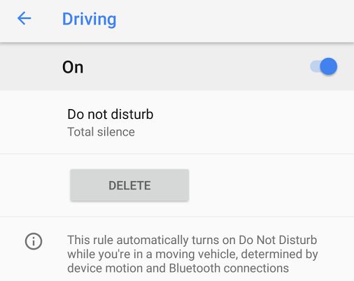 Le Google Pixel 2 passera en mode "ne pas déranger" si vous conduisez