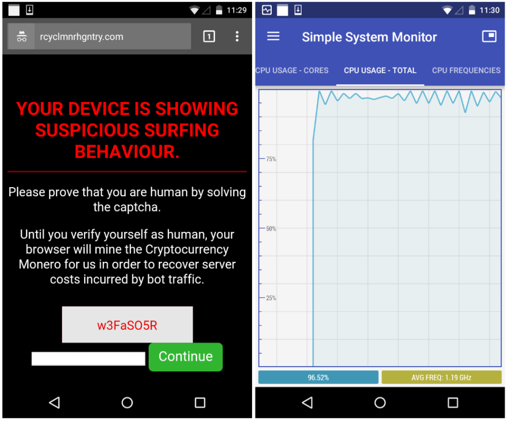 Des millions de téléphones Android piratés pour le minage de crypto-monnaie