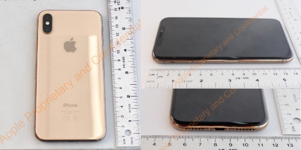 La FCC semble avoir laissé fuiter des photos d’un iPhone X couleur « Or »