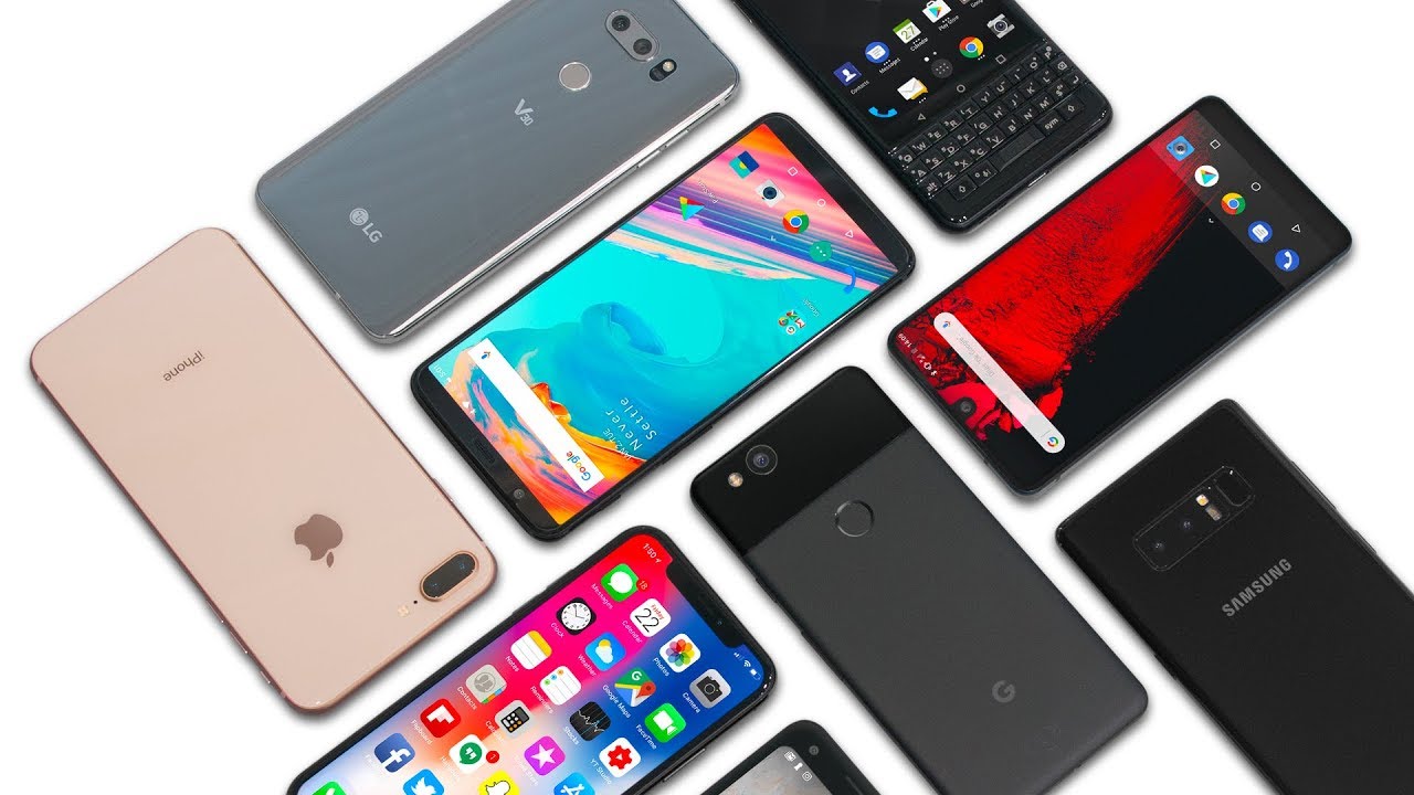 Les expéditions de smartphones ont baissé globalement de 3% au T1 2018