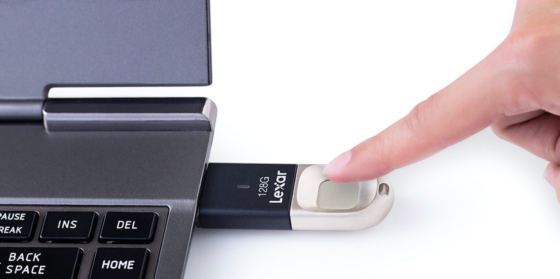 Lexar a lancé une nouvelle clé USB 3.0 à déverrouillage par empreinte digitale