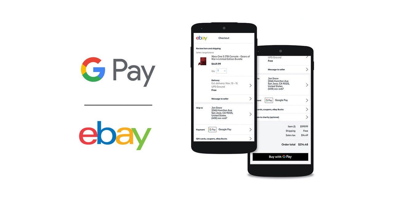 eBay va ajouter le support de Google Pay sur son application Android et son site Web