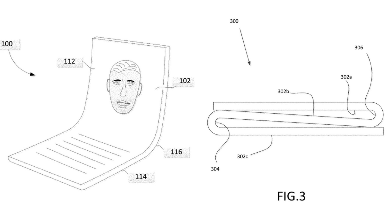 Brevet : On dirait que Google pense aussi à créer son propre écran pliable