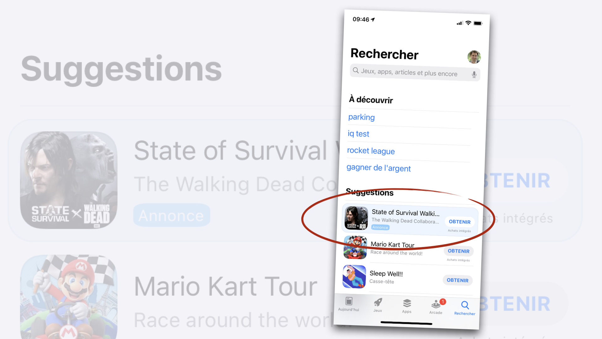 Apple dévoile un nouvel emplacement publicitaire dans l’App Store