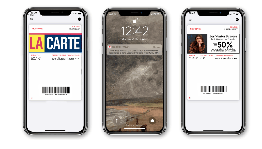 Monoprix choisit Captain Wallet pour dématérialiser sa carte de fidélité