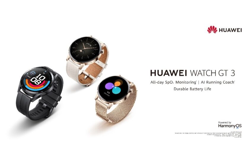 Huawei lance la Watch GT 3