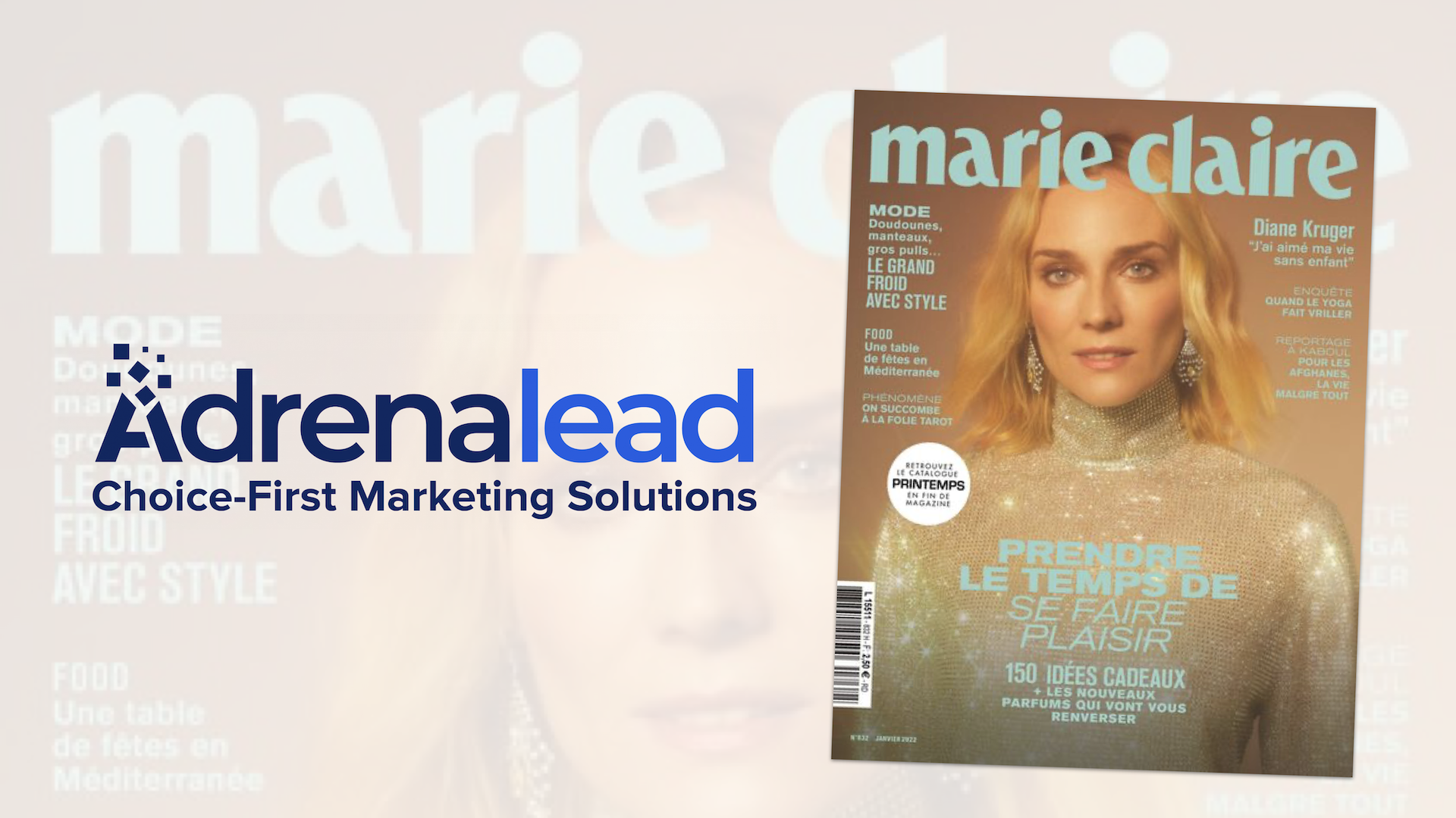 Marie Claire choisit Adrenalead pour sa Web Push Notification